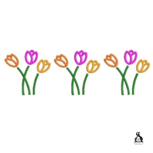 Matriz de Bordado Flor