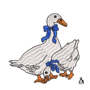 Matriz de Bordado Patos