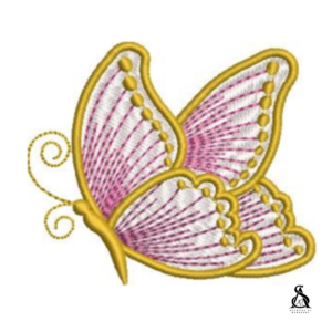 Matriz de Bordado Borboleta