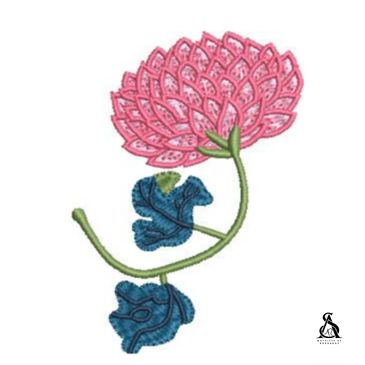 Matriz de Bordado Flor