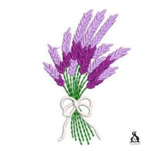 Matriz De Bordado Lavanda