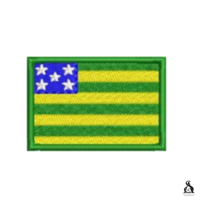 Matriz de Bordado Bandeira de Goiás