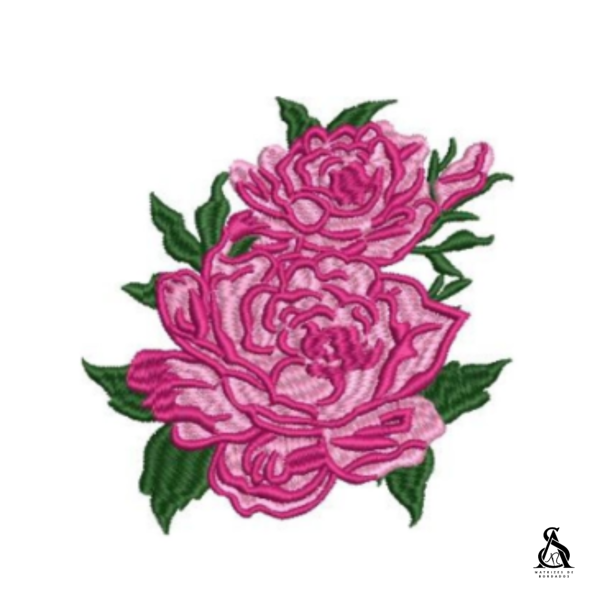 Matriz de Bordado Flor