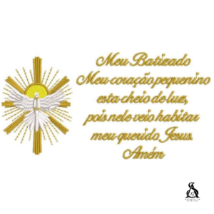 Matriz de Bordado Meu Batizado
