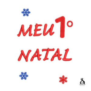 Matriz de Bordado Meu 1º Natal