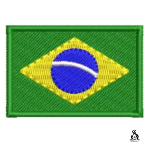 Matriz de Bordado Bandeira do Brasil