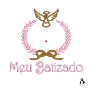 Matriz de Bordado Meu Batizado