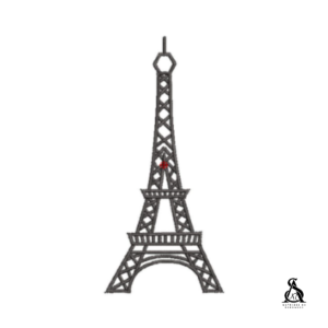 Matriz de Bordado Torre Eiffel