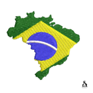 Matriz de Bordado Mapa do Brasil