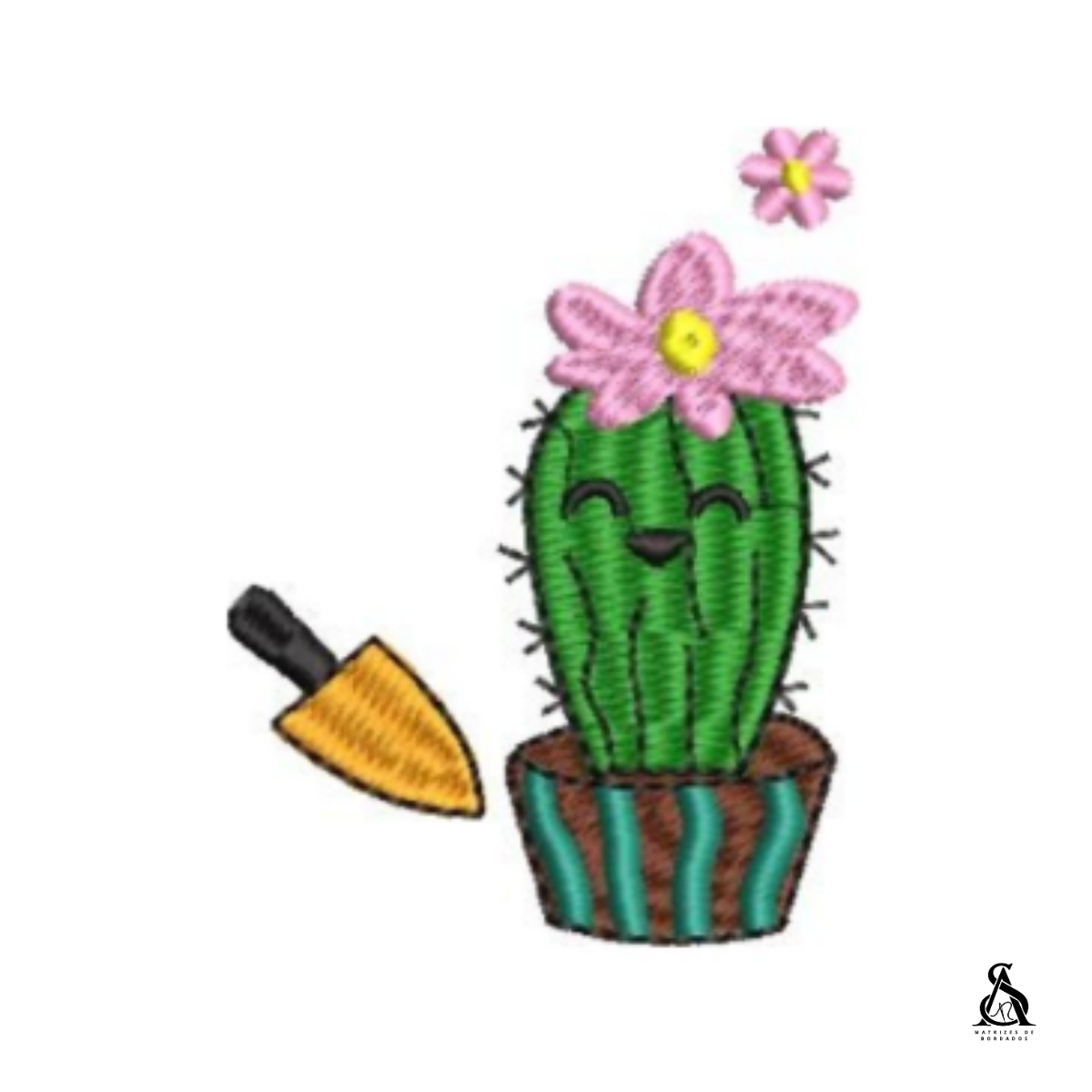 Matriz De Bordado Cactos