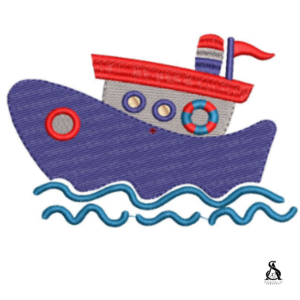 Matriz de Bordado Barco