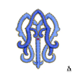 Matriz de Bordado Monograma Ave Maria