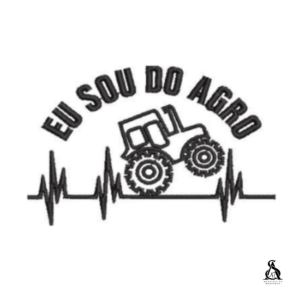 Matriz de Bordado Eu sou do agro