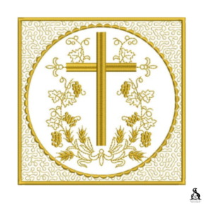 Matriz De Bordado Cruz Arabesco (alfaias)