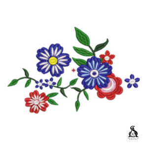 Matriz de Bordado Floral